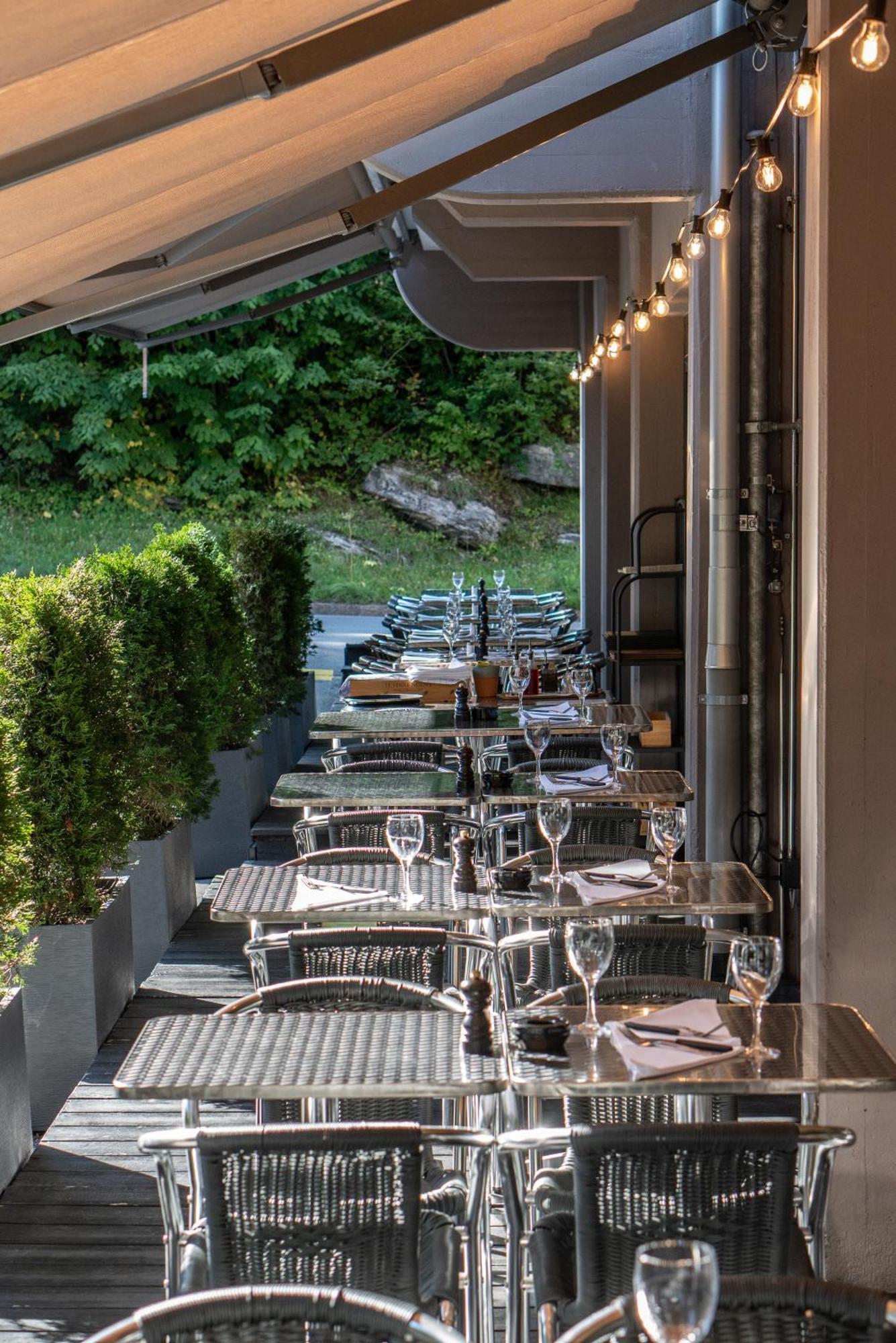 Studio Im Hotel Des Alpes Flims Zewnętrze zdjęcie