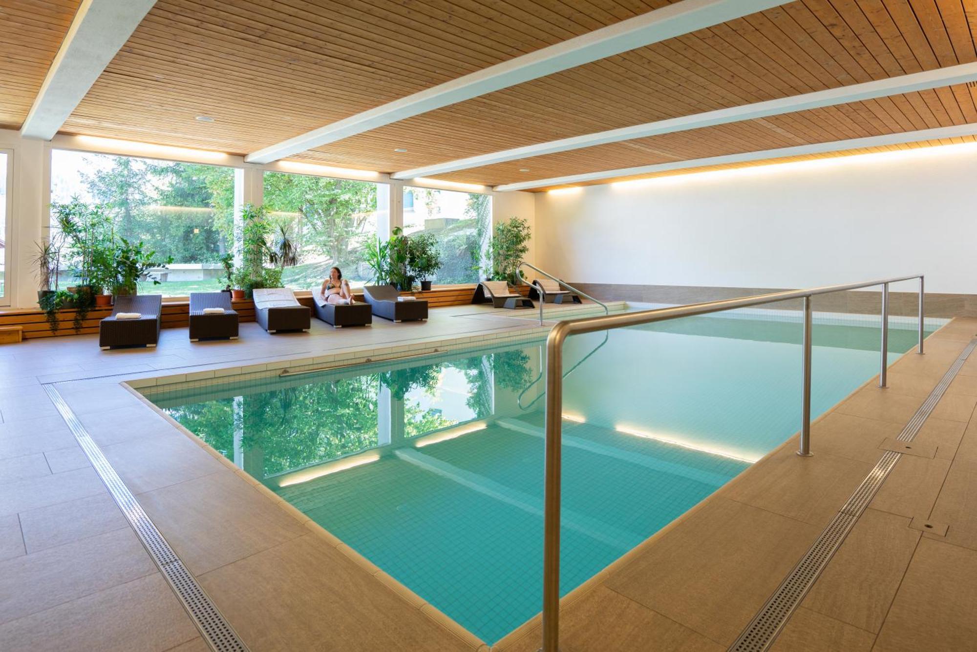 Studio Im Hotel Des Alpes Flims Zewnętrze zdjęcie